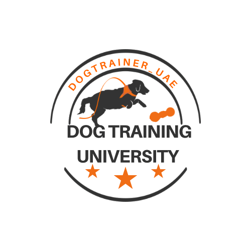 Dog Training University circular badge